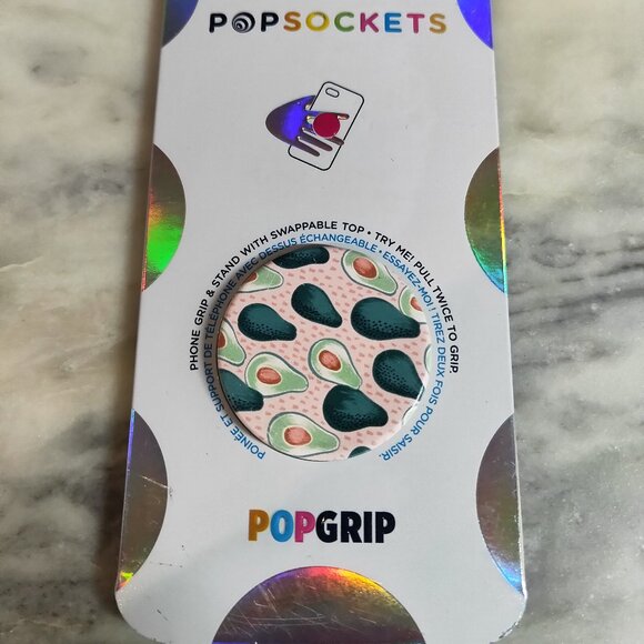 Avo-lanche Popsockets Single Grip & Stand Universal Phones and Tablet Holder - Picture 1 of 3